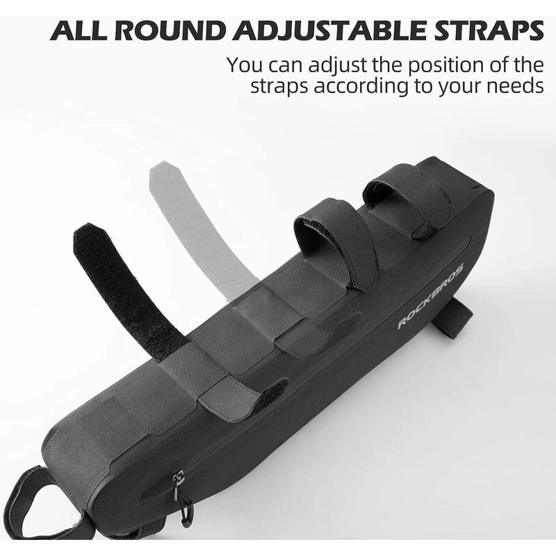 Sacoche Cadre Vélo ROCKBROS 8L - Pour VTT Et Vélo De Route