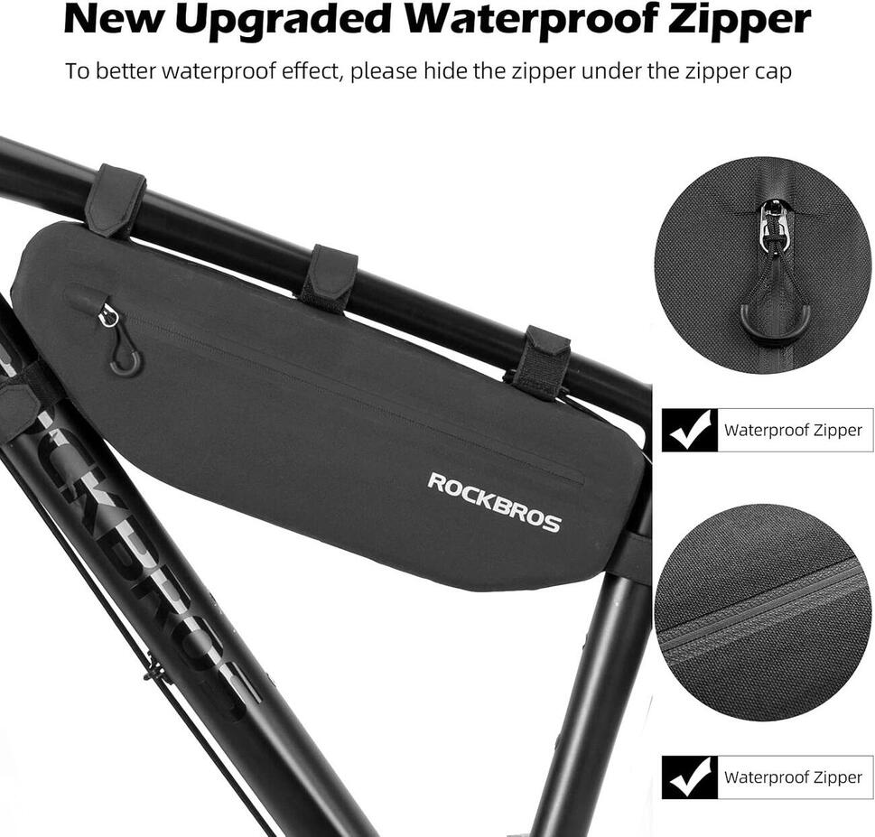 Torba rowerowa sakwa na ramę Rockbros wodoodporna