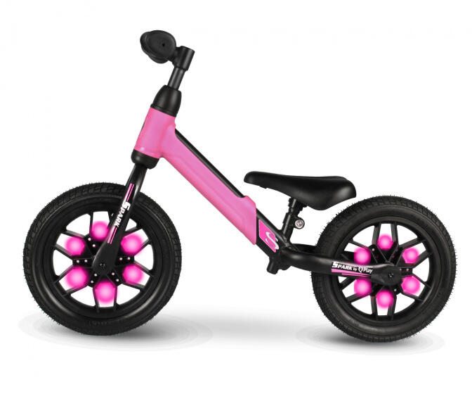 Qplay | Vélo d'équilibre | Spark | échantillon | Rose | 2/4