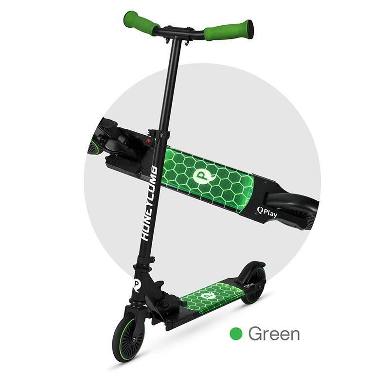 Trottinette Qplay Honeycomb Vert 2/5