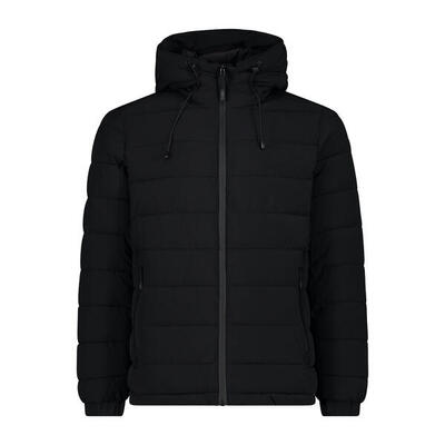 Übergangsjacke MAN STEPP JACKET FIX HOOD Wandern/Outdoor/Trekking Herren NERO