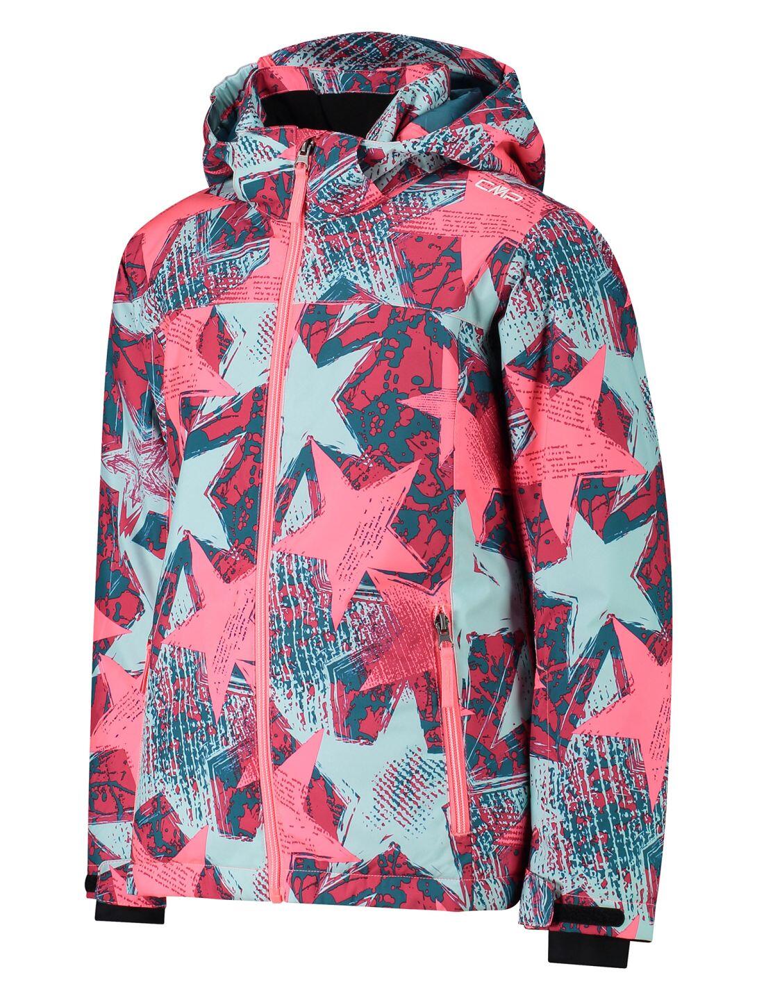 CMP Mädchen Skijacke Girl Jacket Snaps Hood 39W2085 3/4