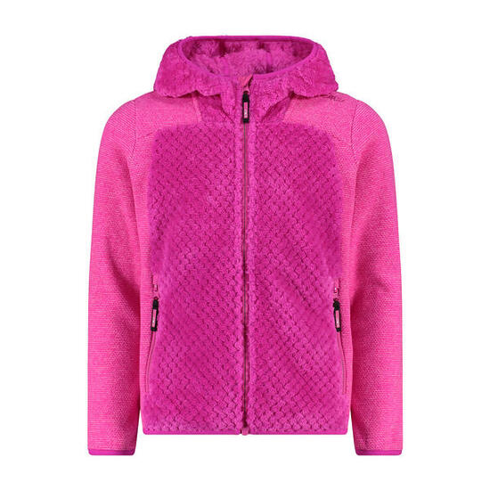 CMP Fleecejacke aus HighLoft mit Kapuze für Mädchen