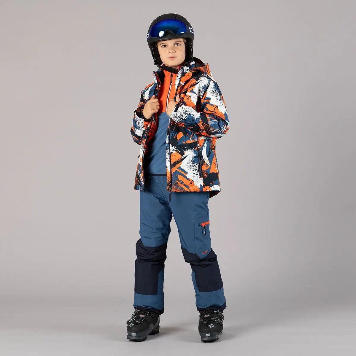 CMP Jungen Skijacke Boy Jacket Snaps Hood 39W1924 4/7