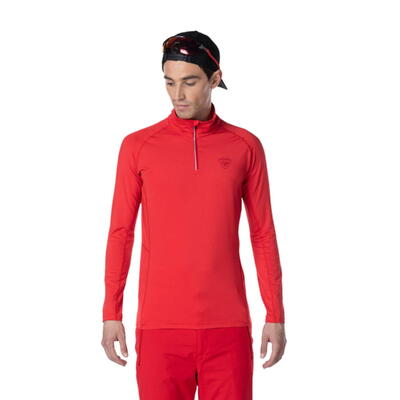 Koszulka termoaktywna Rossignol Classique 1/2 Zip czerwona