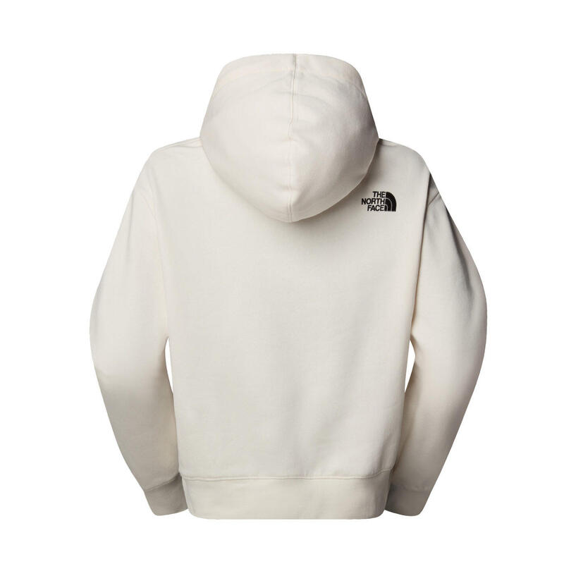 Sweat Zippé Nautica Femme Taille L Ivoire 100% Polyester (occasion Très Bon état)
