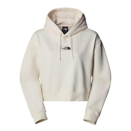 sudadera W ESSENTIAL CROP HOODIE MUJER