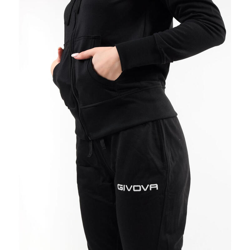 Trening din french terry 3082, Negru, L