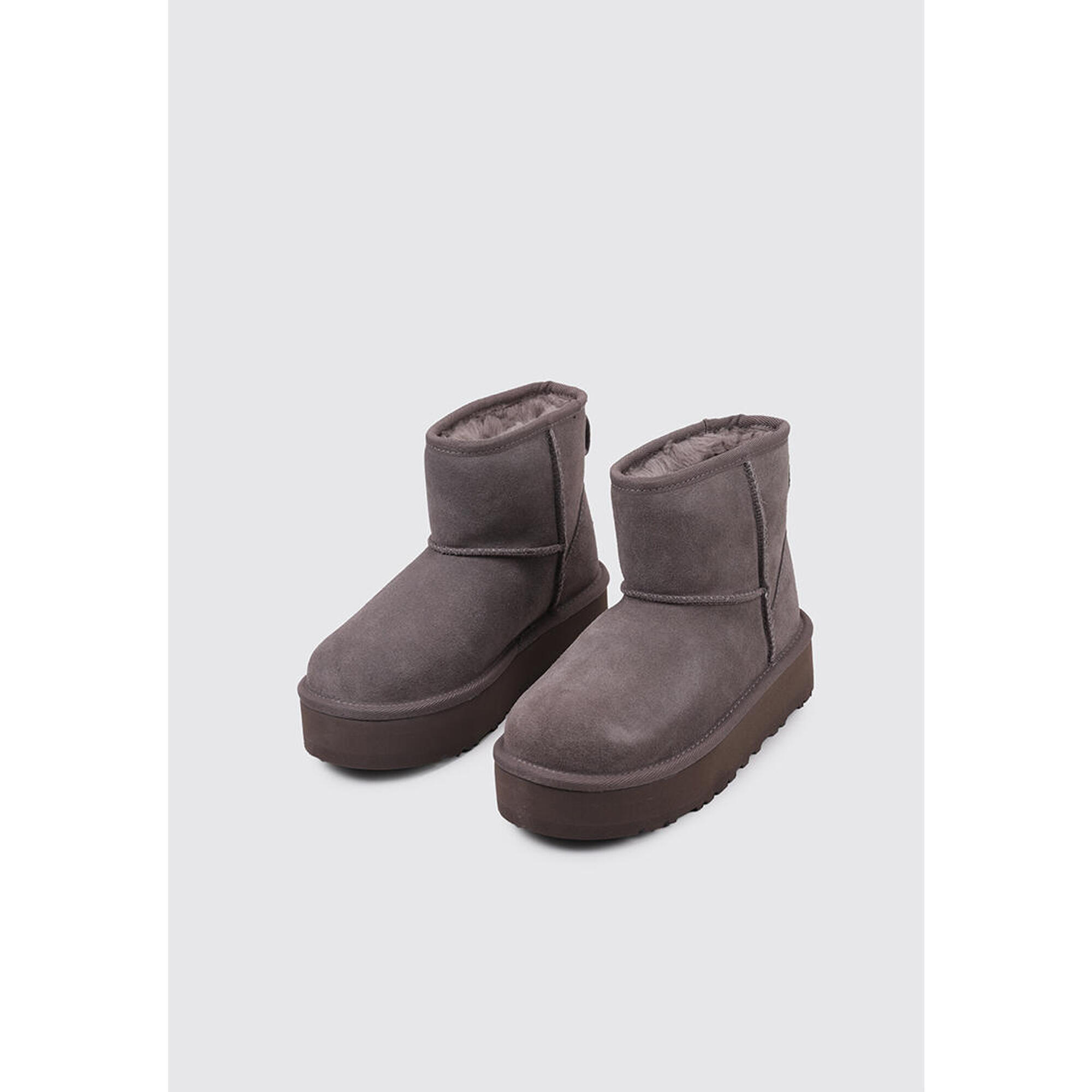 Botas Esquimales Botas Esquimales Niños UGG CLASSIC MINI PLATFORM  Gris