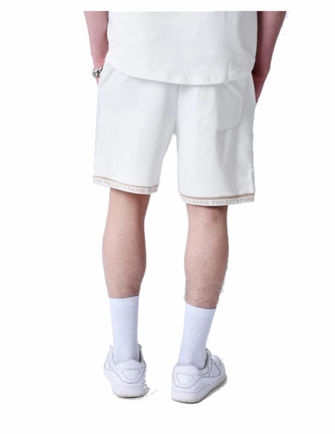 Bermudes et shorts pour homme Projet x Paris Logo en relief Blanc 2/4