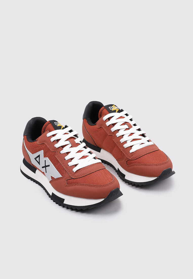 Chaussure de randonnée Baskets Homme SUN68 NIKI SOLID Roug 2/5