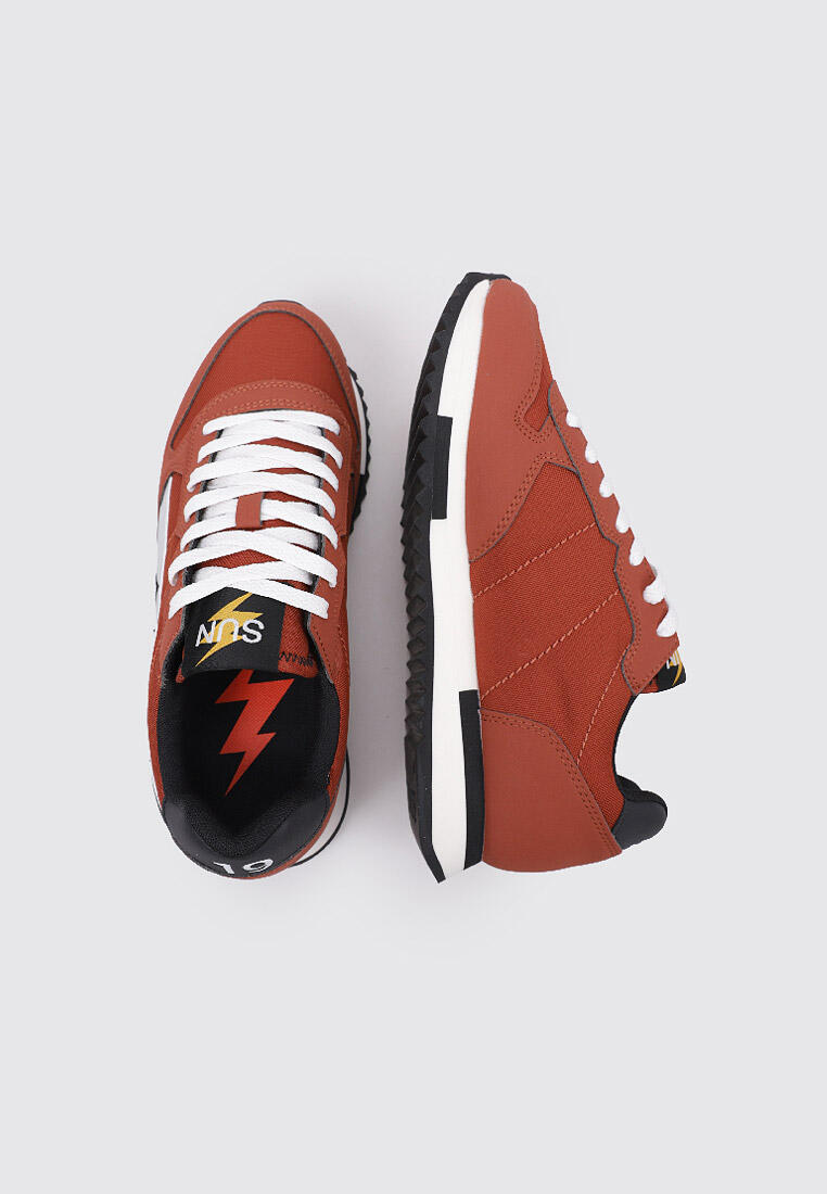 Chaussure de randonnée Baskets Homme SUN68 NIKI SOLID Roug 5/5