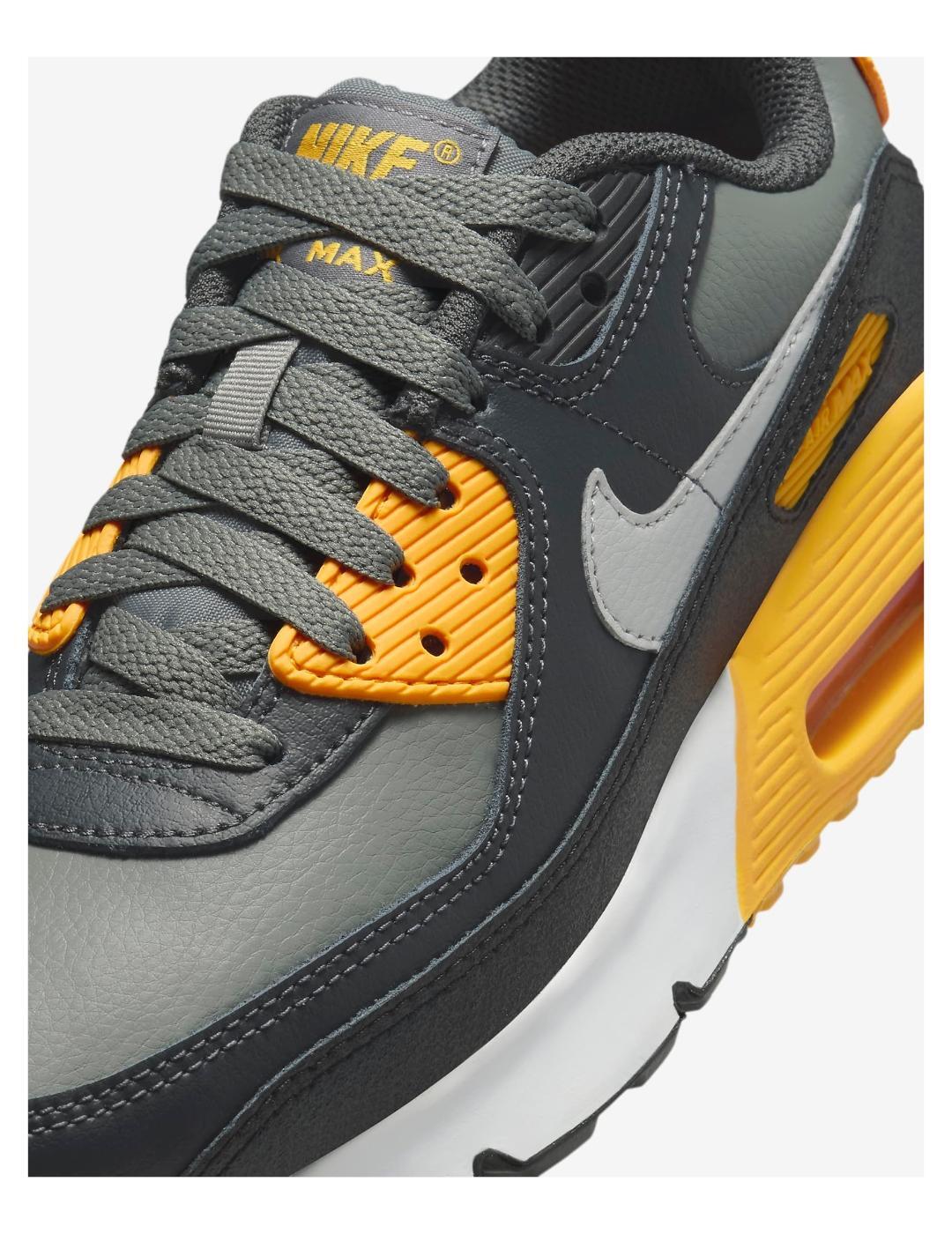 Zapatillas para Niño Nike moda  air max 90 lea  Negro 6/7