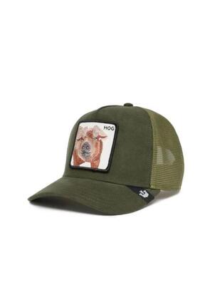 Cappello Goorin bros Il maiale in camoscio verde