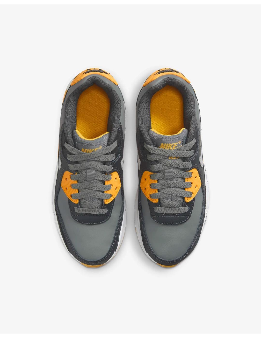 Zapatillas para Niño Nike moda  air max 90 lea  Negro 4/7