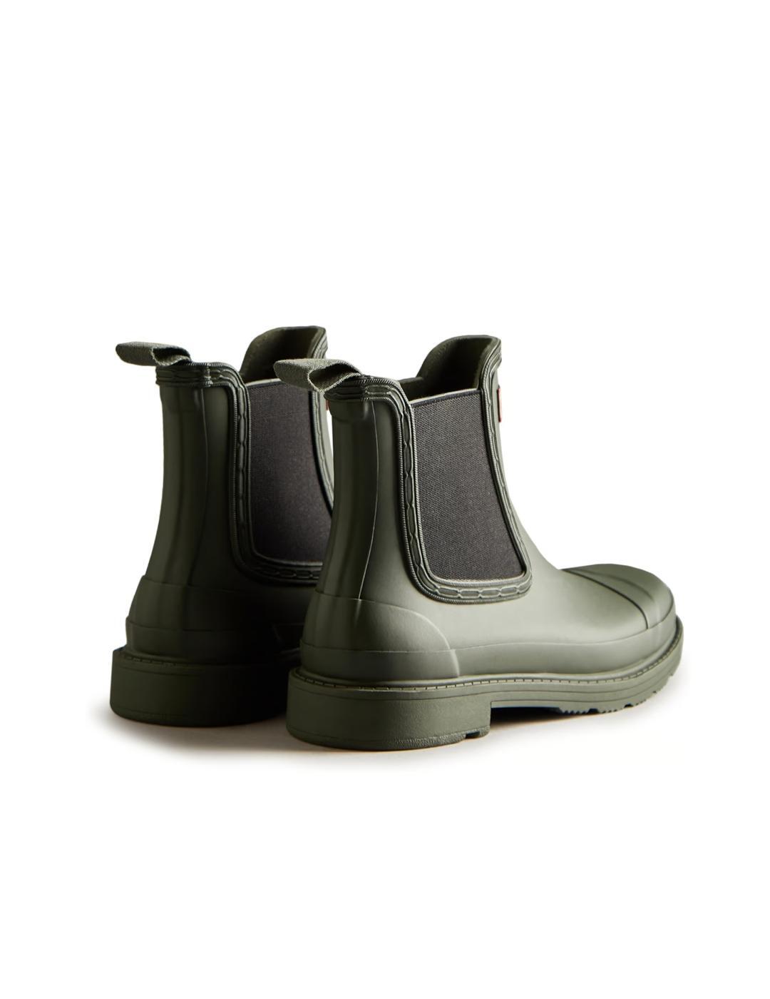 Botas para Mujer Hunter Commando chelsea boot  Verde 3/5