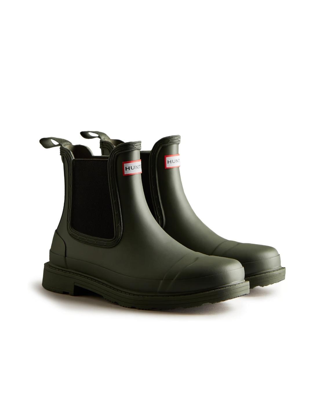 Botas para Mujer Hunter Commando chelsea boot  Verde 2/5