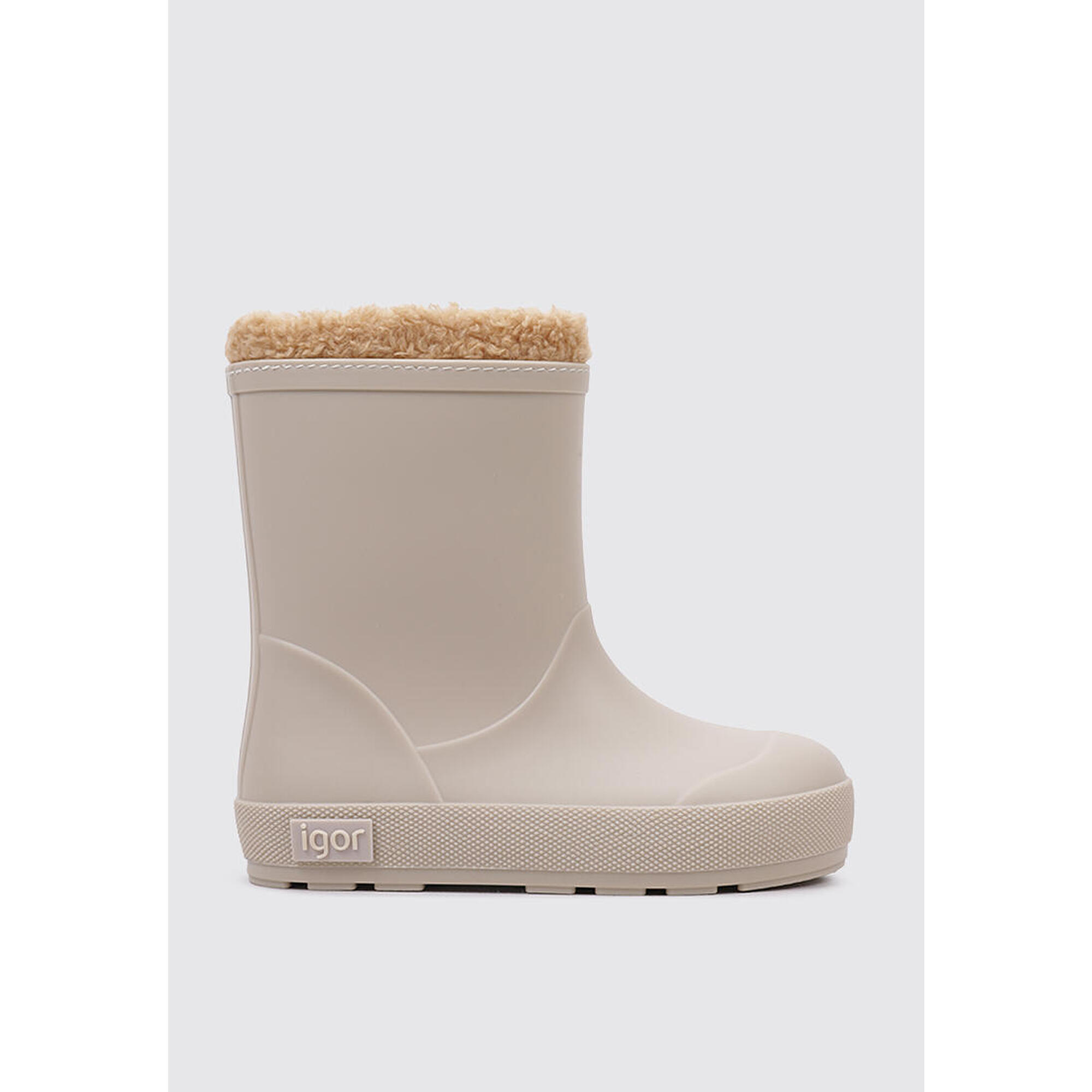 Igor - Botte De Pluie Voile Enfants Igor Yogi Borreguito Ble - Bottes De Voile - Beige - 30 - Decathlon