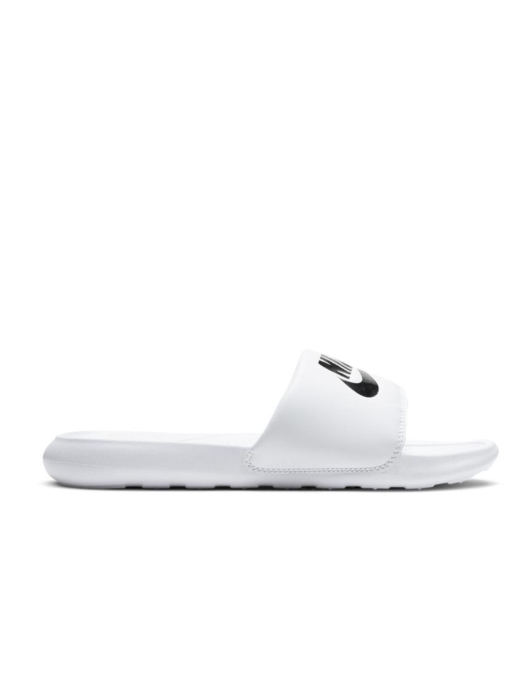 Sandales pour femmes Nike Victori one slide Blanc. 1/5