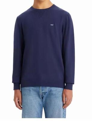 Felpe in pile da uomo Levi's Lightweight Blu