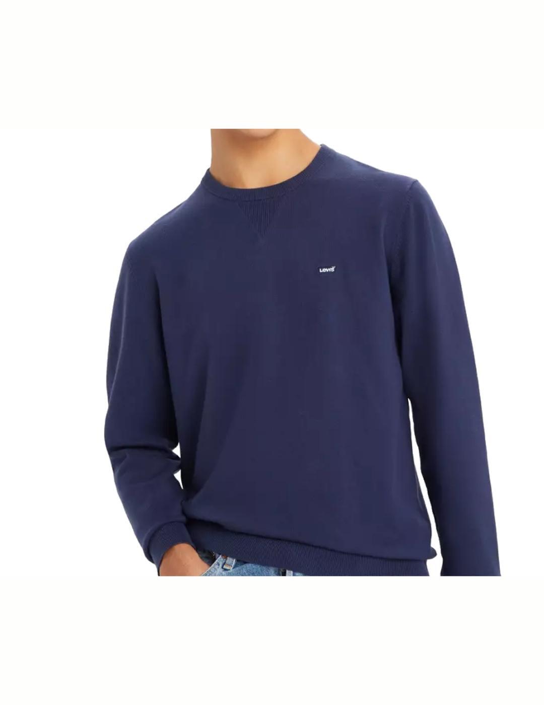 Sweats à capuche en polaire pour homme Levi's Lightweight Bleu 3/6