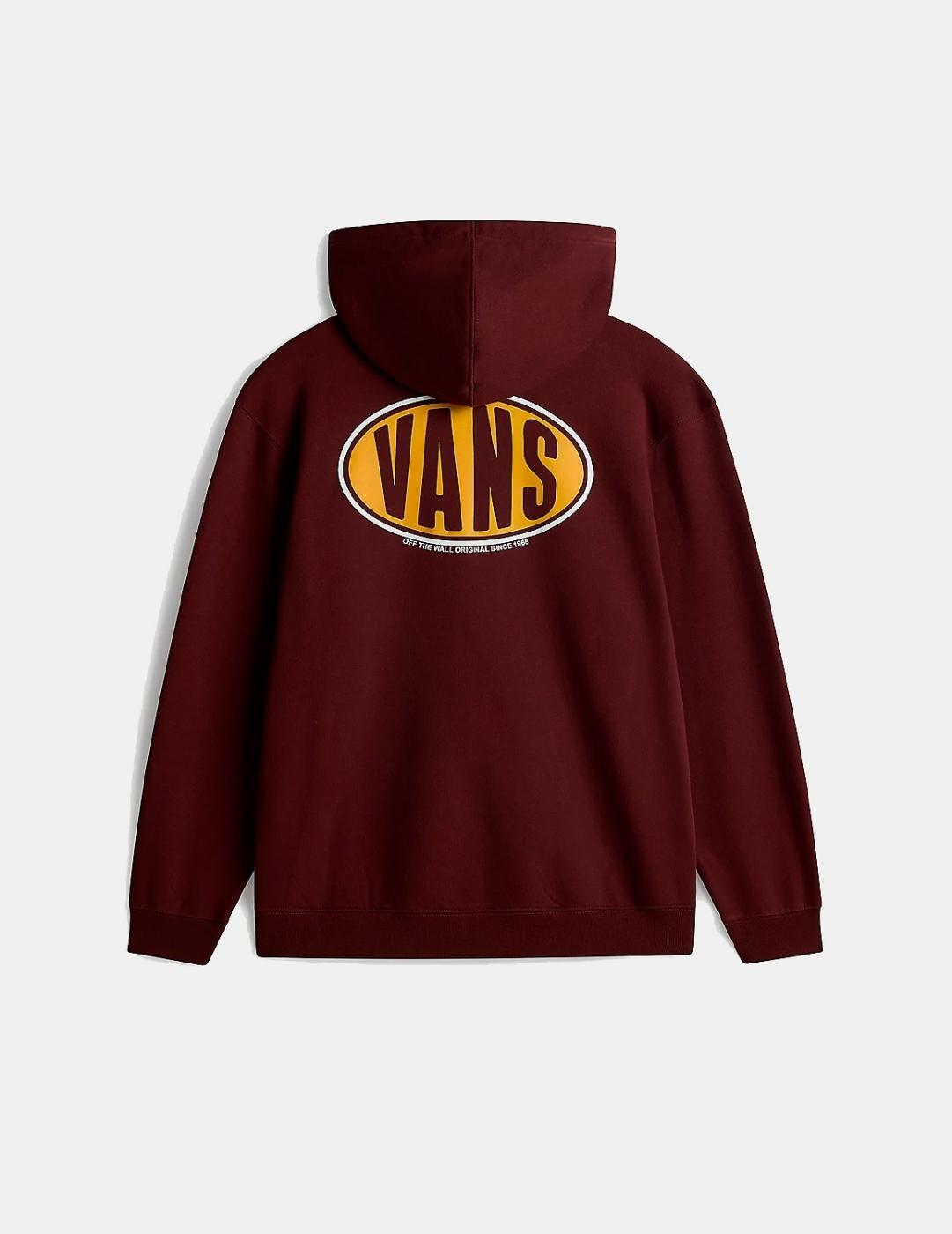 Sudaderas jerseys polares para Hombre Vans  spray on loose Marrón 6/7