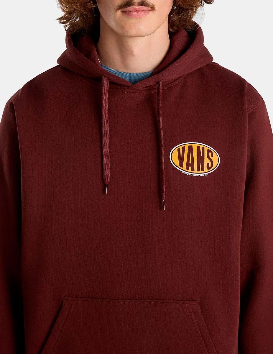 Sudaderas jerseys polares para Hombre Vans  spray on loose Marrón 5/7