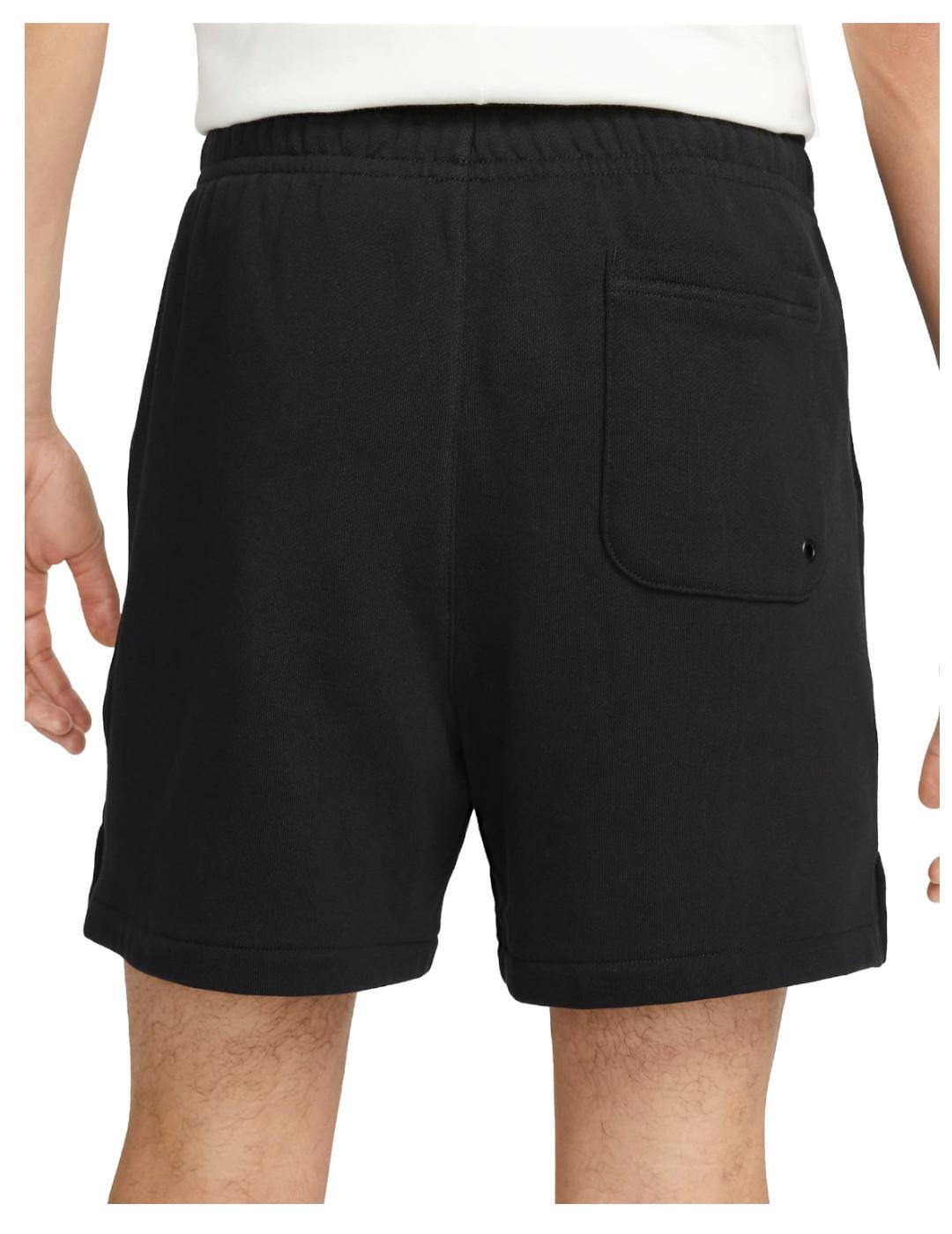Bermudas y pantalones cortos para Hombre Nike Club ft flow Negro 2/2
