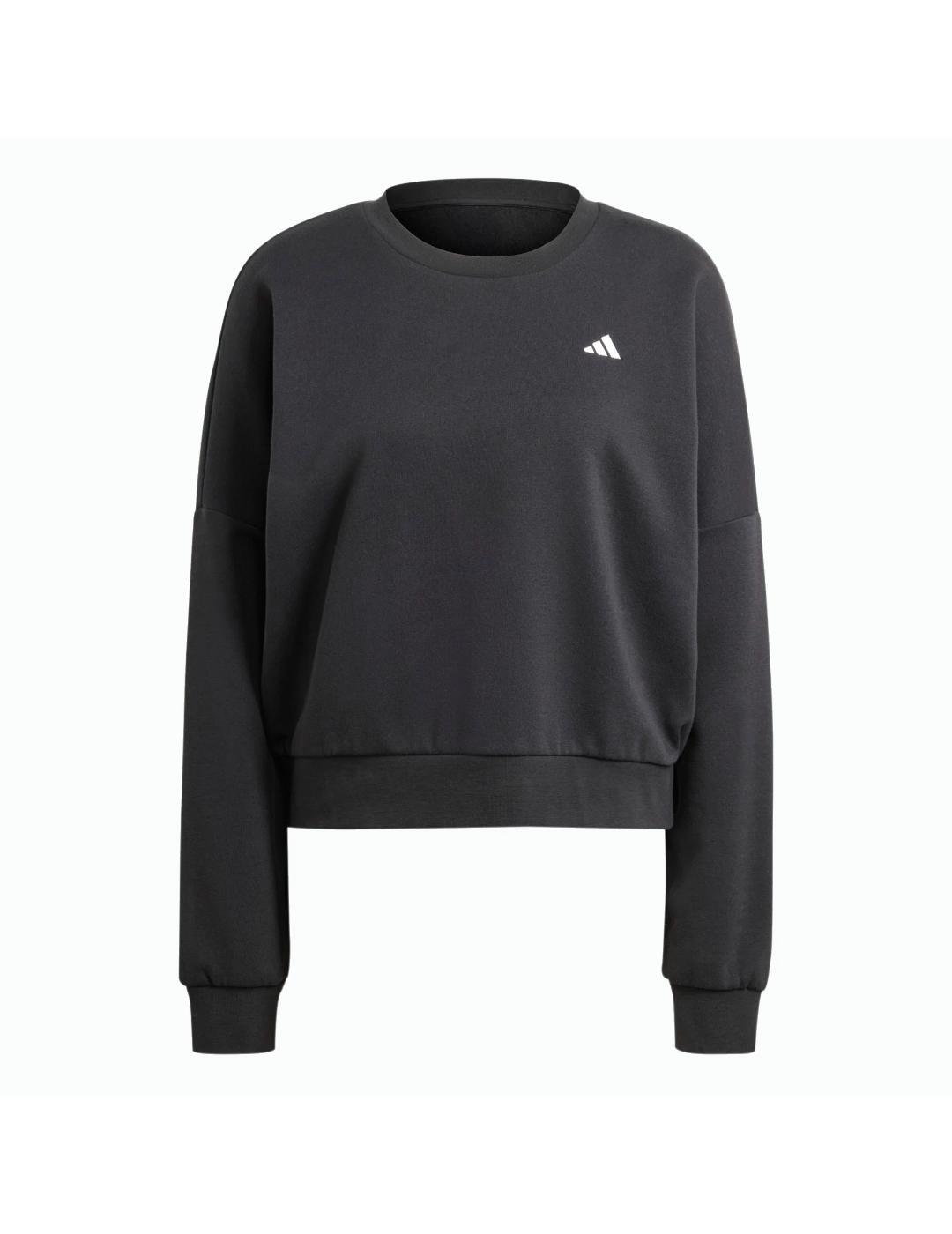 Felpa donna Adidas Originals Essentials Small Logo, nera 5/6