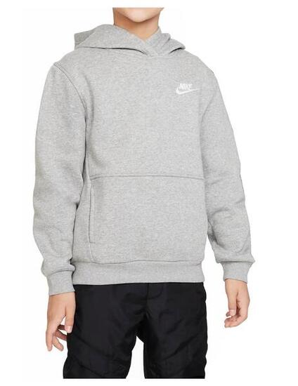 Sudaderas jerseys polares para Niño Nike Sportswear club fleece Gris