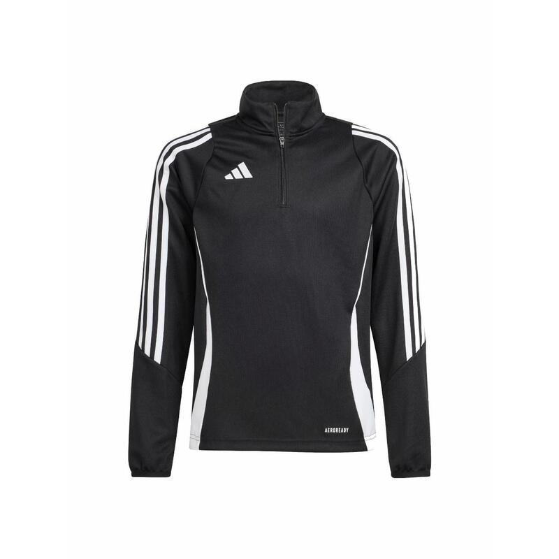 Sudaderas jerseys polares para Niño Adidas Tiro24 tr top hz Negro