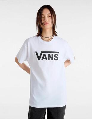T-shirt volwassen vans classic wit