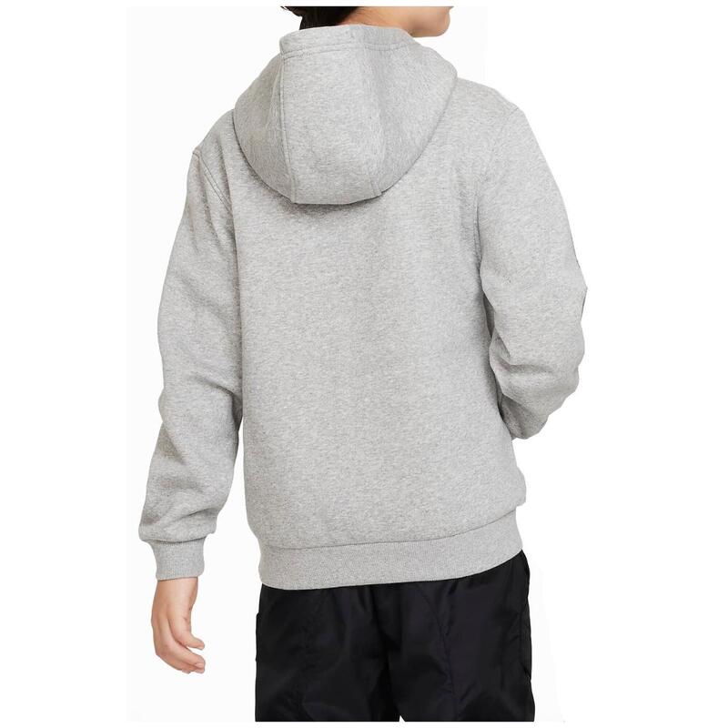 Sudaderas jerseys polares para Niño Nike Sportswear club fleece  Gris