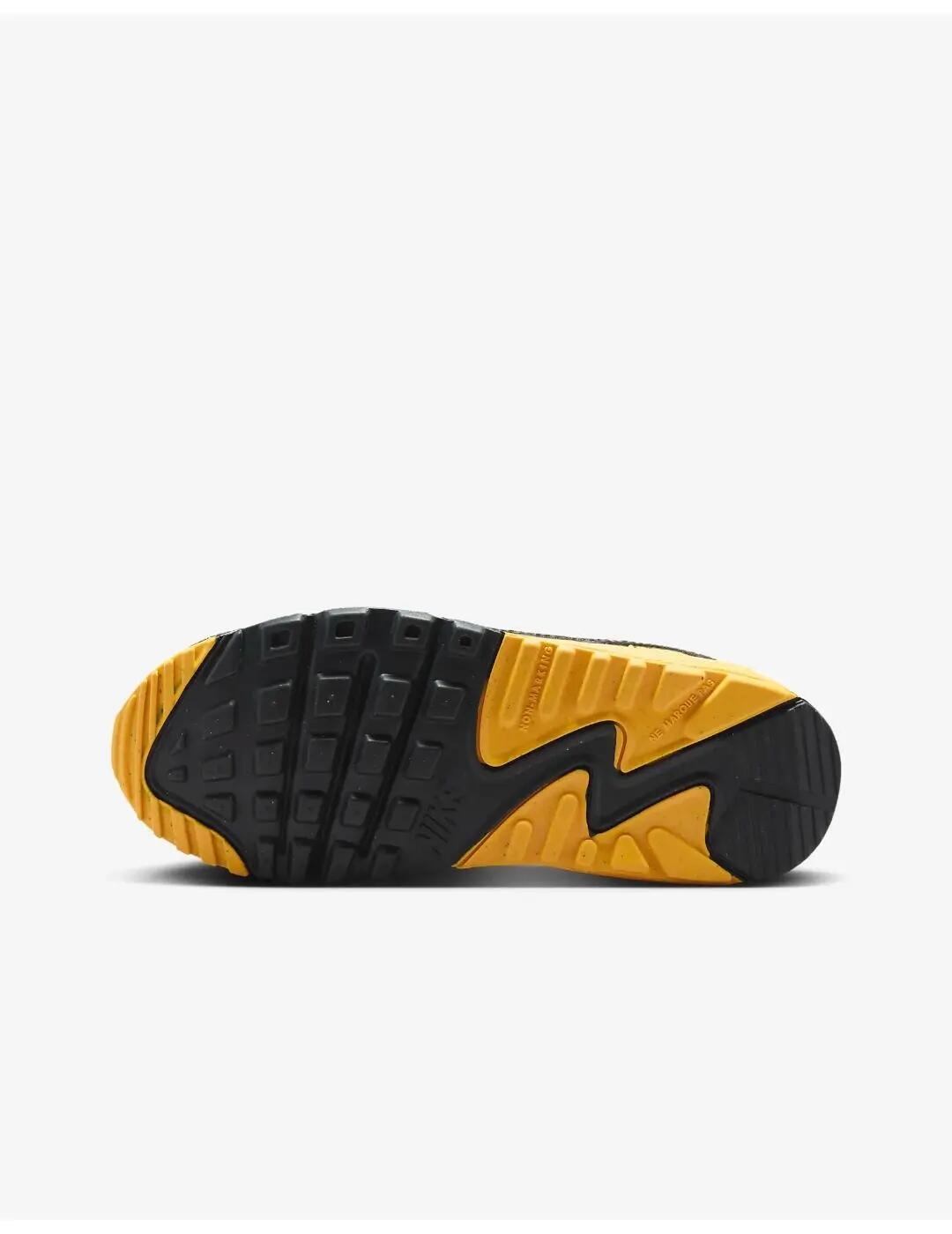 Zapatillas para Niño Nike moda  air max 90 lea  Negro 5/7
