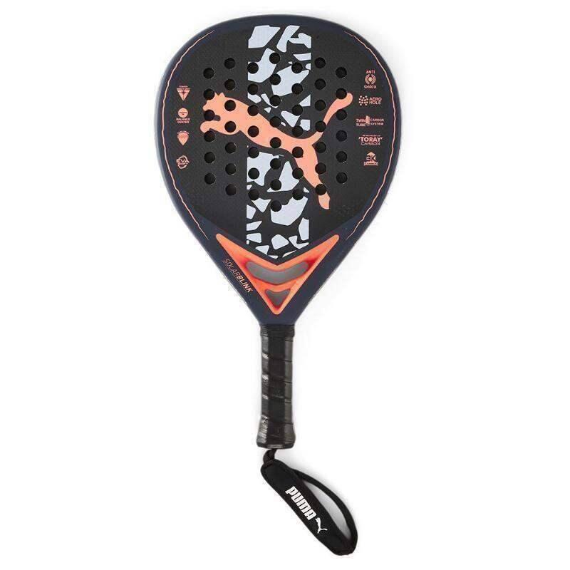 Raquette de padel SolarBLINK PWR PUMA New Navy Ultra Orange Team Light Blue 5/5