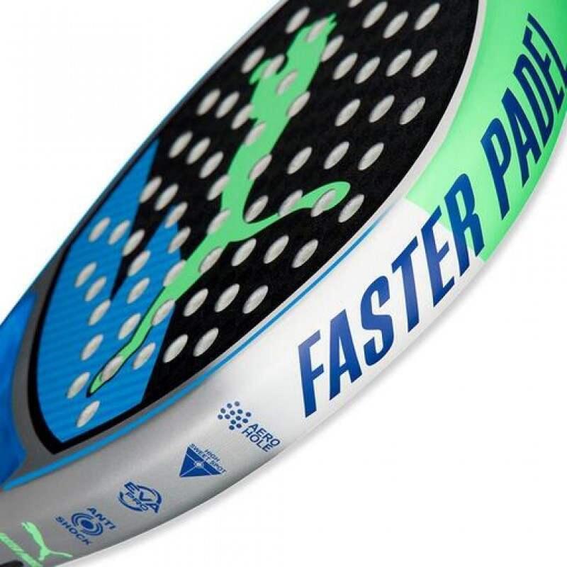 NOVA PADEL ELITE HYB PUMA Black Luminous Blue Glacial Gray 4/5