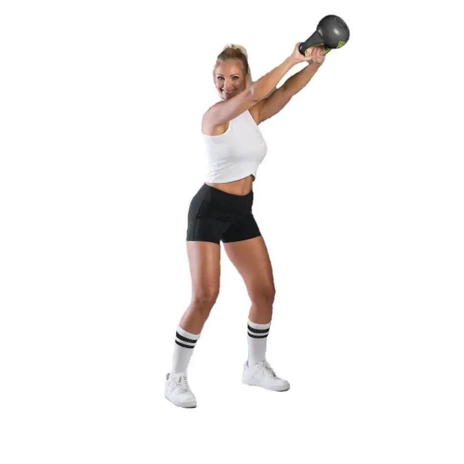 Gantere Kettlebell, 2 kg, Vinil 2/3