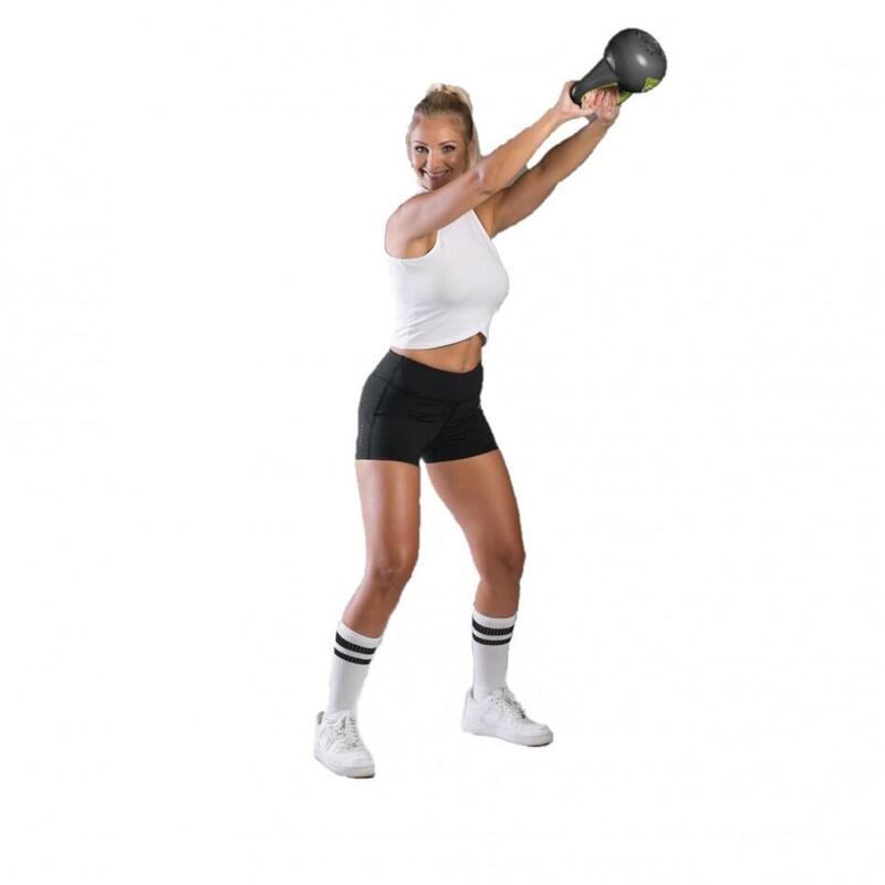 Gantere Kettlebell, 6 kg, Vinil