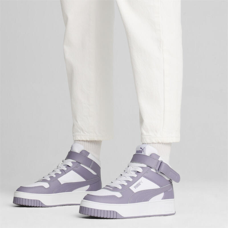 Dámské tenisky Carina Street Mid PUMA White Pale Plum Purple