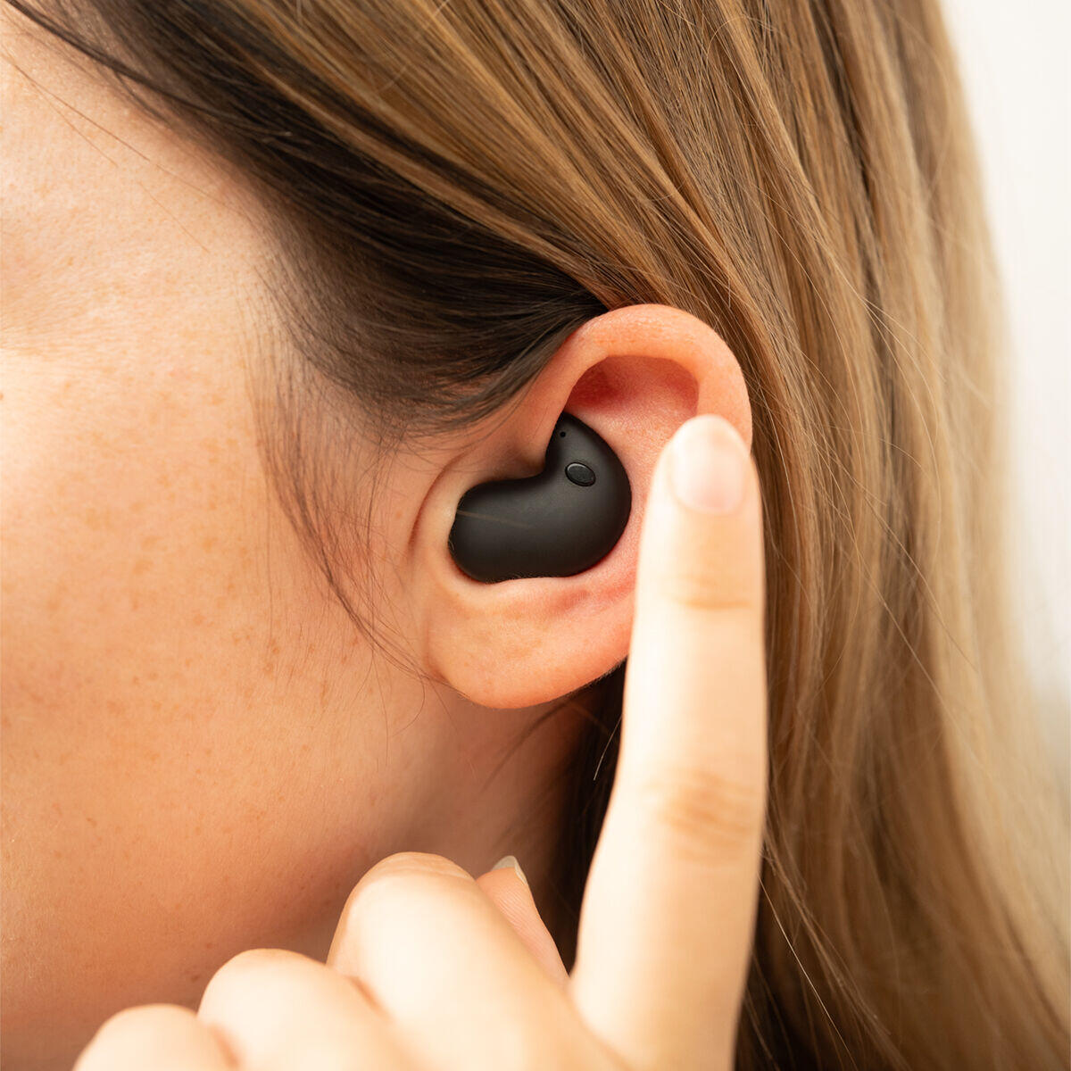 Mini Auriculares Invisíveis para Dormir InnovaGoods Preto 3/5