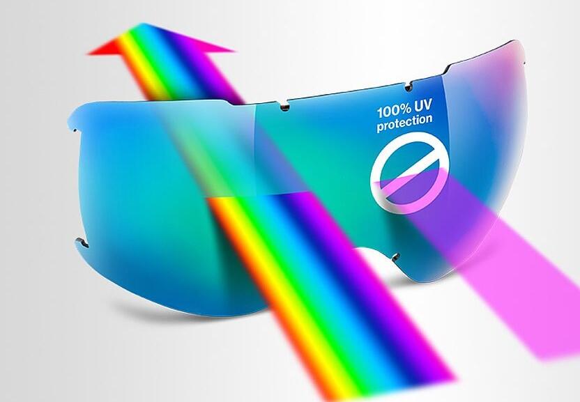 Skibrille g.gl.300 TOP take off black-carbon Goggles + Wechelscheibe grün 5/5