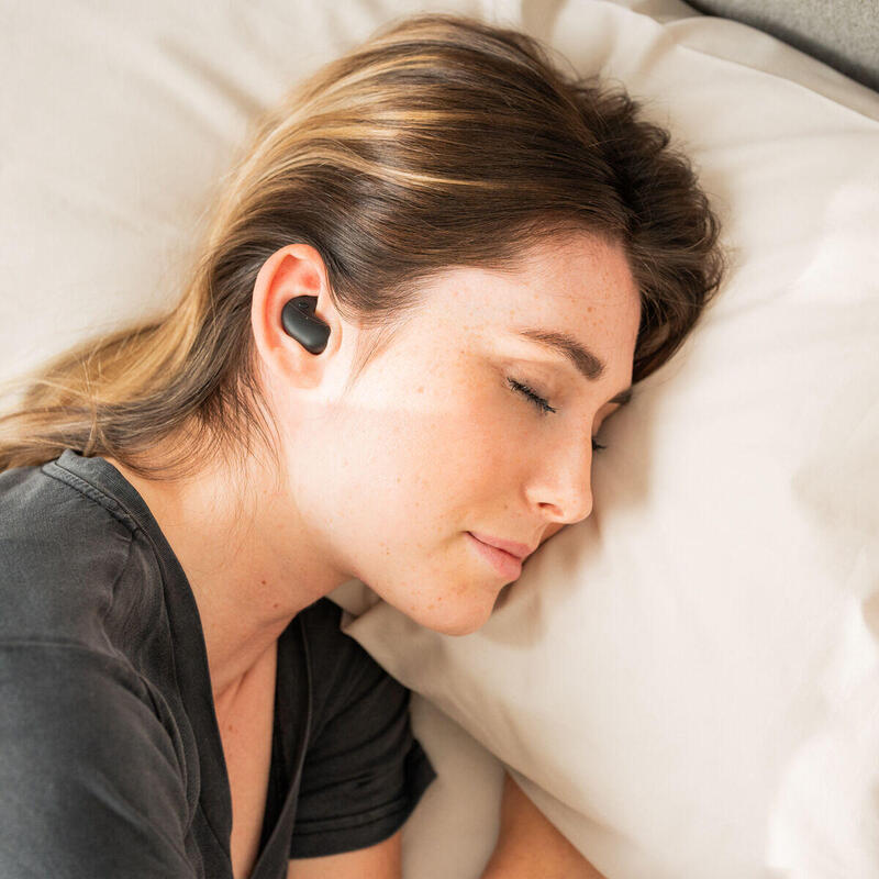 Mini Écouteurs Invisibles pour Dormir InnovaGoods Noir