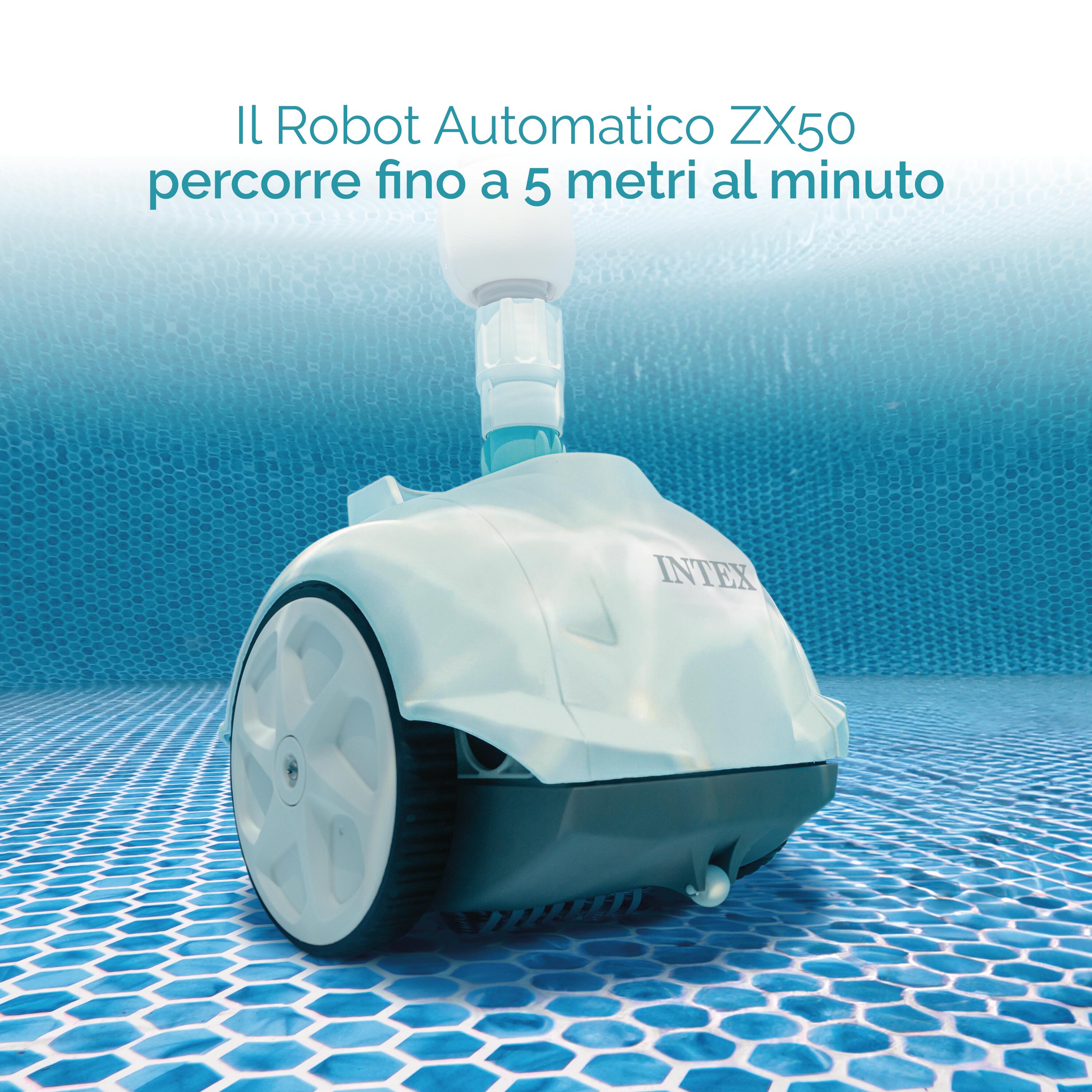 Intex 28007EX - Pulitore Automatico Piscine ZX50, Pompe Filtro da 3400-5600 L/h 2/7