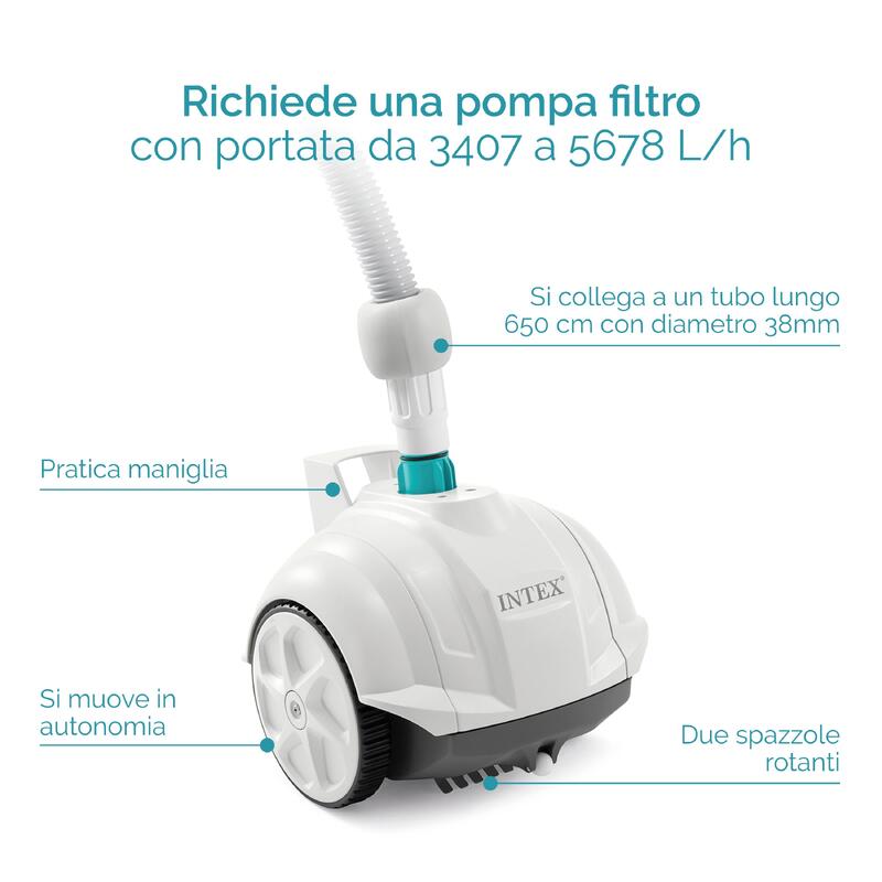 ROBOT INTEX ASPIRATEUR FOND ZX50