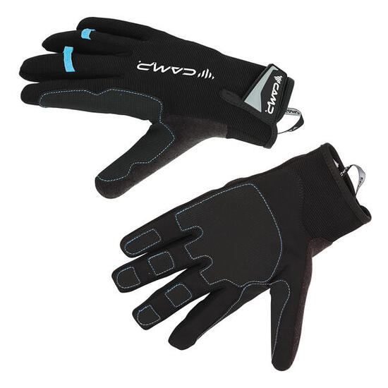 Guanti da arrampicata via ferrata Start Full Finger nero