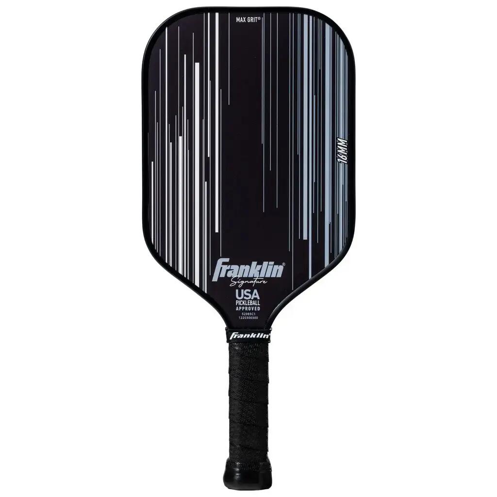 Franklin Signature Pro Series 16mm Pickleball Paddle - Black