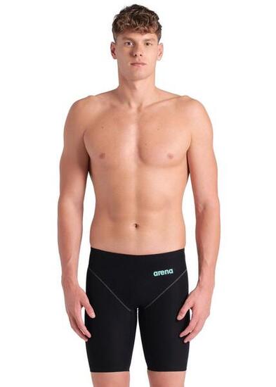 Bañador Arena Powerskin Impulso - Negro/Verde azulado - Talla 30