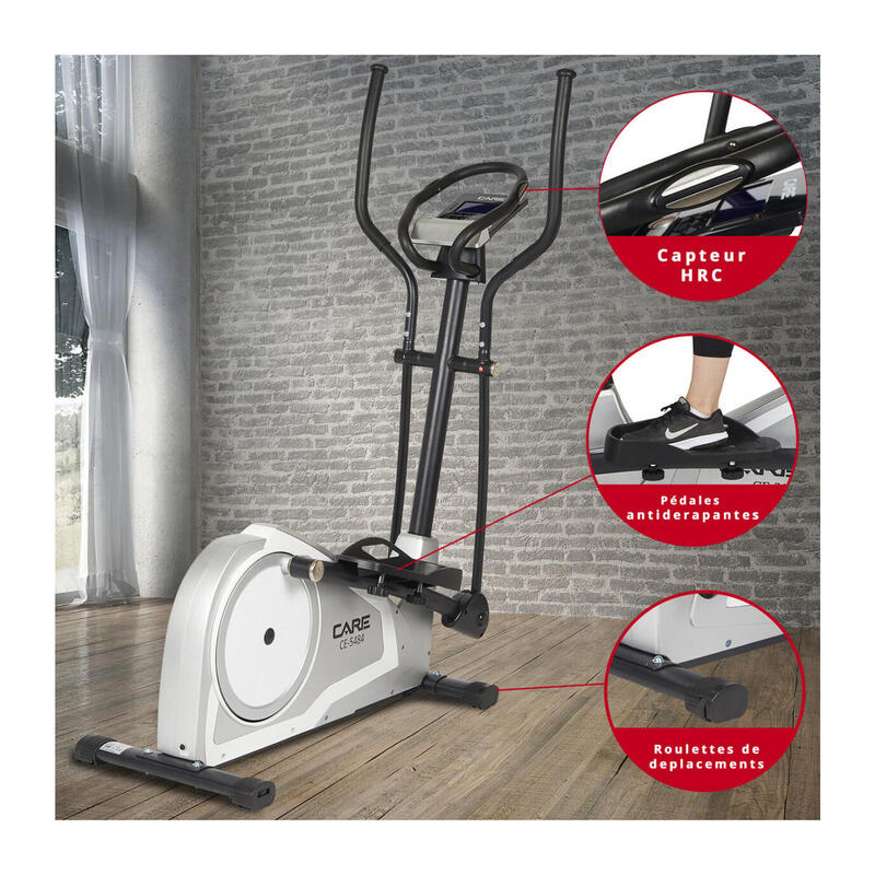 Vélo elliptique CE 5484 - ergomètre connecté