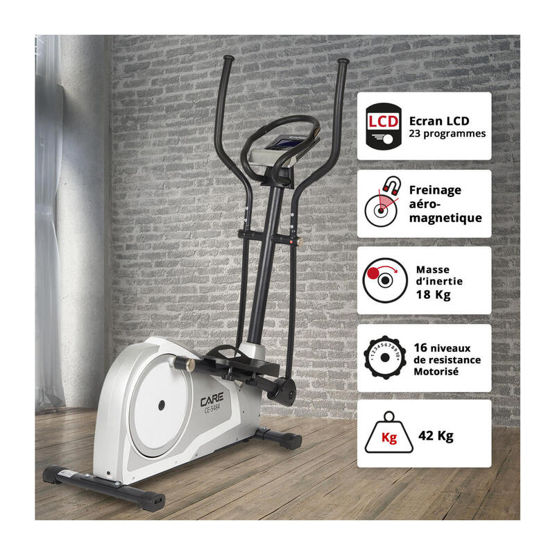 Vélo elliptique CE 5484 - ergomètre connecté