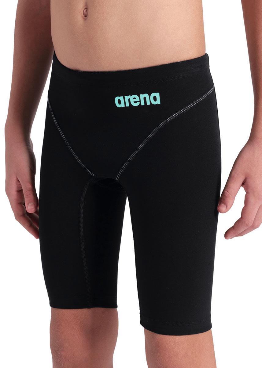 Jammers Arena Powerskin Impulso pour garçons - Noir/Turquoise - Taille 22 5/6